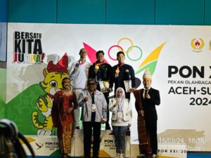 Pecah Rekor, Sulteng Kini Kantongi 3 Emas di PON XXI Aceh-Sumut