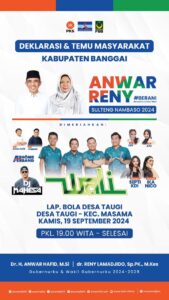 Malam Ini, Band WALI Meriahkan Deklarasi dan Temu Masyarakat BERANI di Desa Taugi