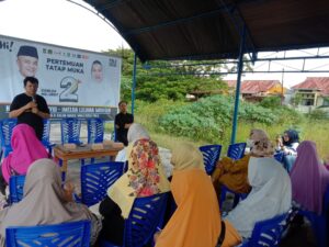 Tim Pemenangan Hadi-Imelda Sosialisasikan Program Kepada Warga Kelurahan Palupi