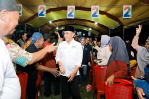 Kampanye di Moutong Utara,  Anwar Hafid Disambut Antusias Ribuan Warga