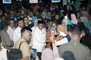 Kampanye di Ambesia, Anwar Hafid Kenalkan Program BERANI Tangkap Banyak