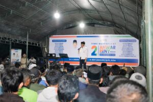 Kampanye di Desa Lombok, Anwar Hafid Janji Prioritaskan Akses Jalan Menuju Puncak Gigianang