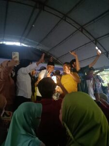 Kampanye di Sidoan Barat, Program BERANI Panen Raya dan BERANI Tangkap Banyak jadi Favorit Warga