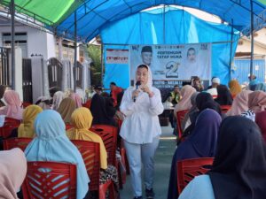 Kampanye di Kelurahan Baru, Imelda Paparkan Keberhasilan Hadianto Pimpin Palu