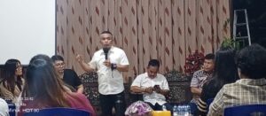 Hadianto Ajak Warga Jalan Pipit Dukung Program Pemerintah Benahi Kota Palu.