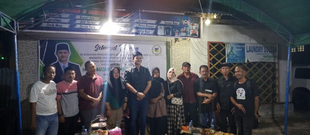 Anggota DPRD Sulteng Moh Fauzan Adzima Serap Aspirasi Masyarakat di Kelurahan Panasakan