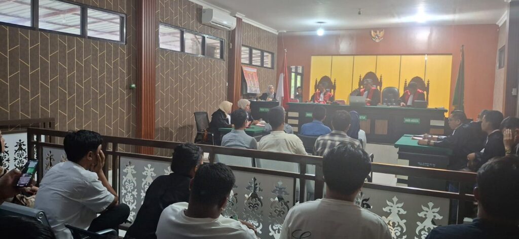 Empat Terdakwa Kasus Bank Garansi Fiktif BPD Sulteng Tolak Dakwaan JPU