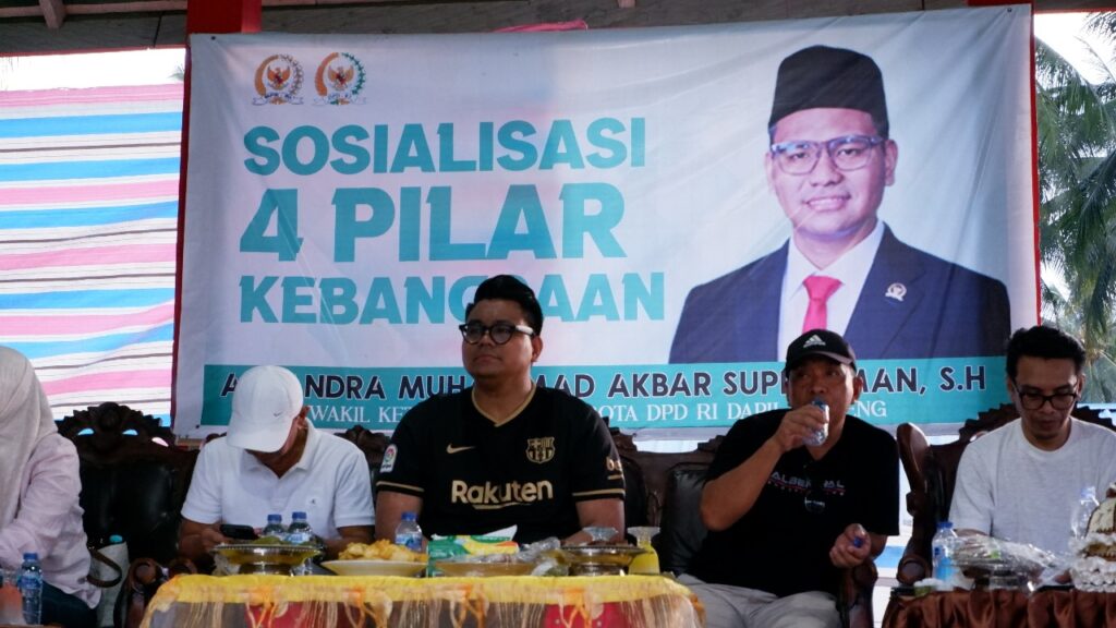 Melalui Turnamen Sepak Bola, Akbar Supratman Sosialisasi Empat Pilar MPR RI