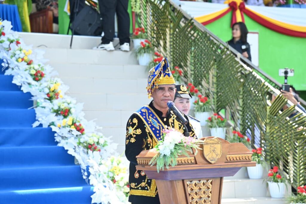 HUT ke-22 Touna, Gubernur Anwar Hafid Janjikan Jalan Lingkar Kepulauan Togean Mulai Dibangun 2026