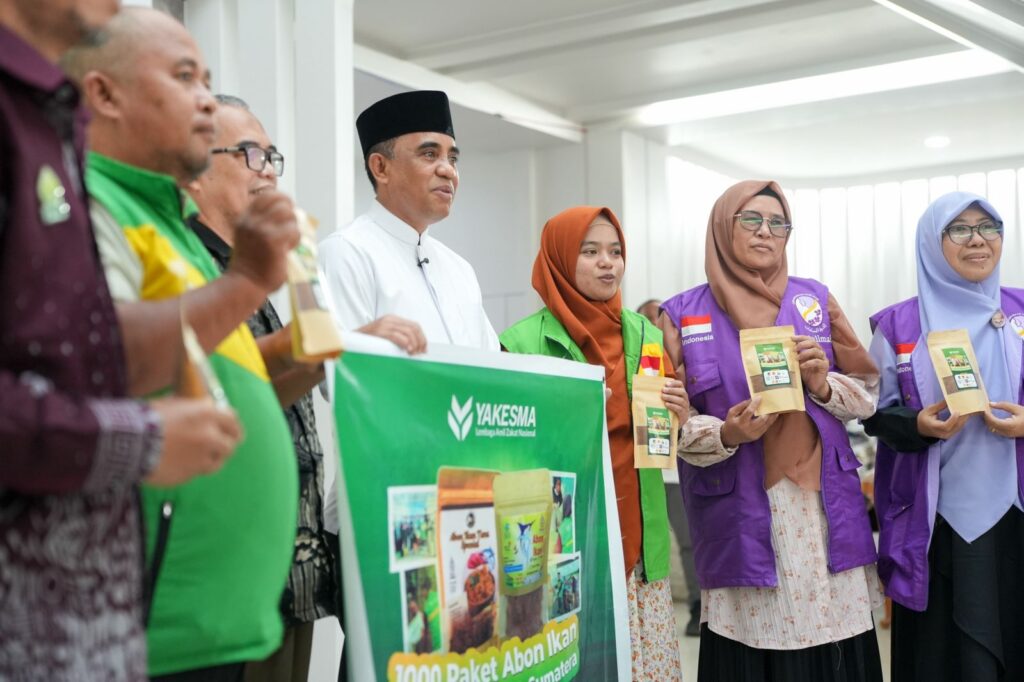 1.000 Paket Abon Ikan Dikirim untuk Penyintas Banjir Sumatera