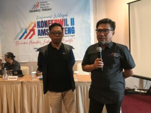 Muhammad Iqbal–Abdullah K Mari Terpilih Kembali Pimpin AMSI Sulteng 2026–2030