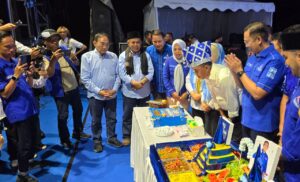 Ribuan Warga Dolo Selatan Turut Rayakan HUT ke-23 Partai Demokrat 