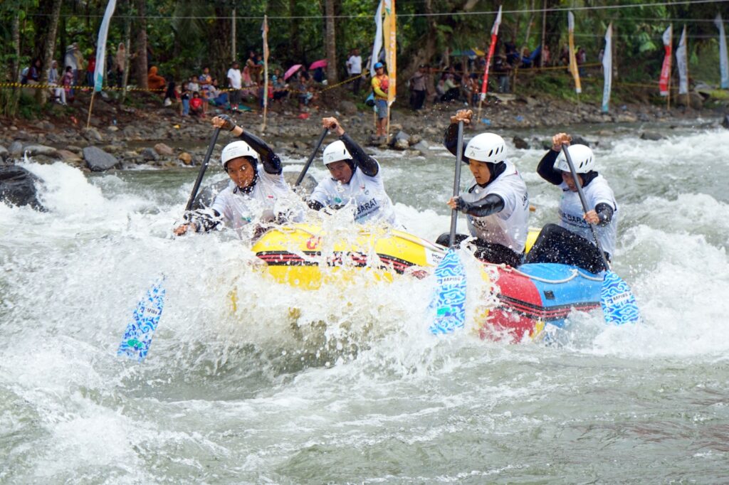 Jabar Juara Umum Cabor Arum Jeram PON XXI