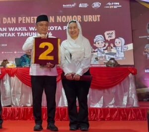 Hadianto – Imelda Dapat Nomor Urut 2 di Pilwakot Palu