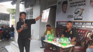 Relawan Senyum Temu Warga di Boyaoge, Sosialisasikan Program Hadi-Imelda