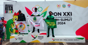 Atlet Sulteng Alexander Adrian Raih Medali Perak Cabor Renang Perairan Terbuka 10 KM