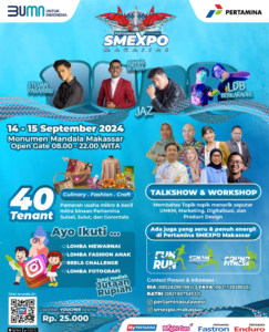 SMEXPO Pertamina Dilaksanakan di Makassar, Ajang UMKM Belajar Kembangkan Pasar 