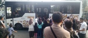 Jadi Idola, Bus Trans Palu Ramai Penumpang