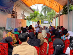Kampanye di Lorong Siswa, Hadianto Ajak Masyarakat Kerjasama Membangun Kota Palu