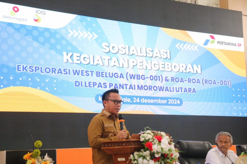 Pertamina Sosialisasikan Pengeboran Eksplorasi West Beluga dan Roa-roa di Lepas Pantai Morut
