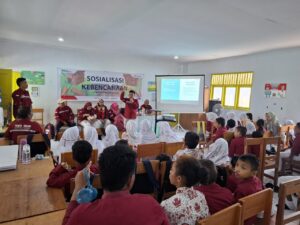 Peringati Bulan K3, Pertamina Patra Niaga Sulawesi Gelar Sosialisasi Kebencanaan di SD Gorontalo