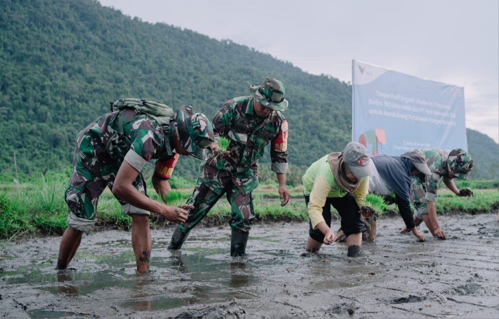 Perkuat Ketahanan Pangan dan Strategi Nasional, Pangdam XIII/Merdeka Dukung Proyek PT Vale di Morowali