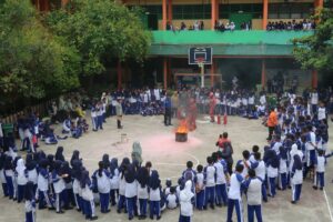 Wujudkan Generasi Sadar Bencana, Pertamina Gelar Pelatihan Pencegahan Kebakaran di SMPN 2 Parepare