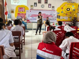 Cegah Risiko Bencana, Pertamina Sosialisasikan Mitigasi di Sekolah-sekolah Bitung