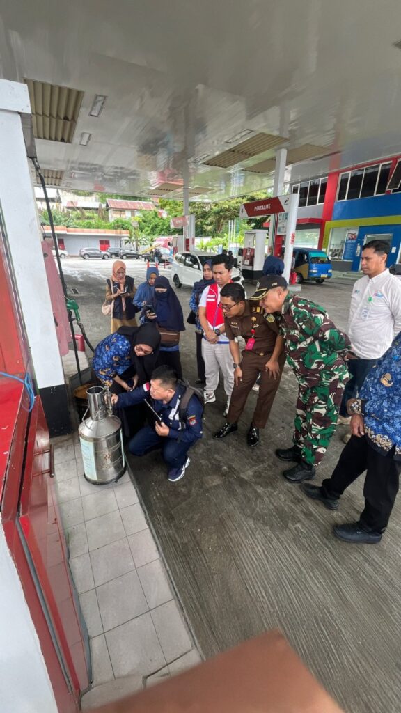 Hasil Sidak, Takaran dan Kualitas BBM di SPBU Luwuk Sesuai Standar