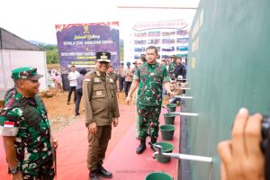 Penutupan TMMD ke-123 di Morowali, Kasad dan Gubernur Dorong Penyediaan Akses Air Bersih
