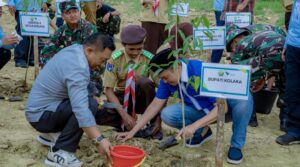 PT Vale IGP Pomalaa Kolaborasi dengan Gubernur Sultra, Tanam Pohon untuk Masa Depan Bumi