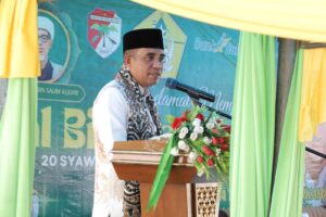 Haul Guru Tua di Touna, Gubernur Anwar Hafid Serukan Kebangkitan Pendidikan Islam