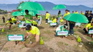 Peringati Hari Bumi, IMIP Gelar Run for Green dan Tanam 1.000 Pohon di RTH  Huntap Talise