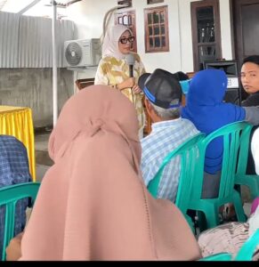 Peserta SPM Ikuti Reses Mutmainah Korona di Pantoloan Boya