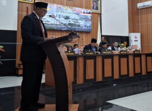 PARIPURNA DPRD PALU, Wali Kota Bacakan Penjelasan Pertanggungjawaban APBD Tahun 2024