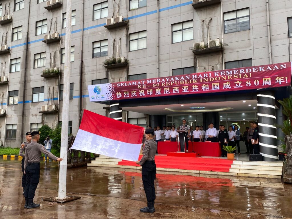 Semarak HUT RI Ke-80, Pekerja PT GNI Harus Budayakan Gotong Royong