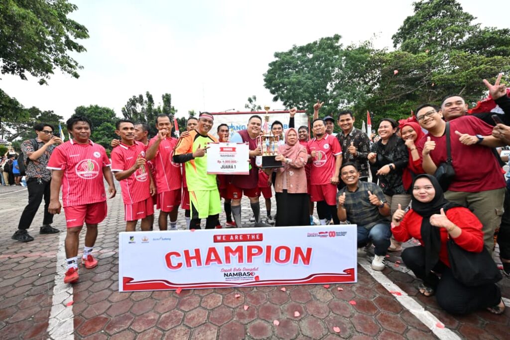 RSUD Madani Kampiun Sepakbola Dangdut Nambaso