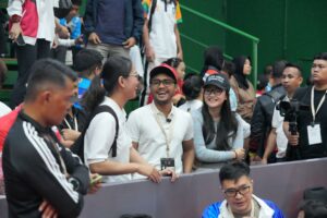 Hadir di Kudus, Ketum KONI Sulteng Semangati Atlet di PON Beladiri 2025