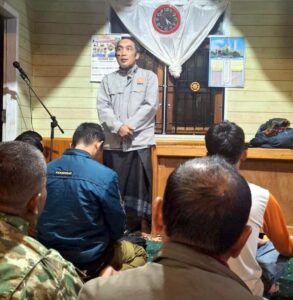 Kultum Subuh di Malalak, Relawan PKS Asal Sulteng Berbagi Pengalaman Saat Musibah 2018