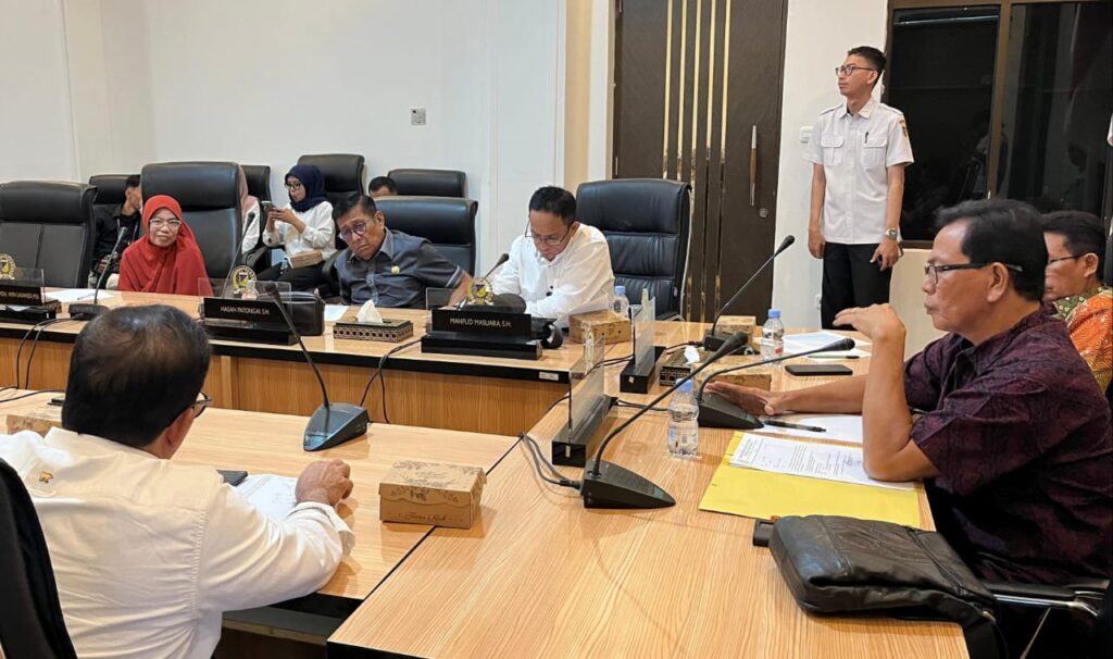 Komisi I DPRD Sulteng Bahas Honorarium Komisioner KPID dan KI untuk TA 2026