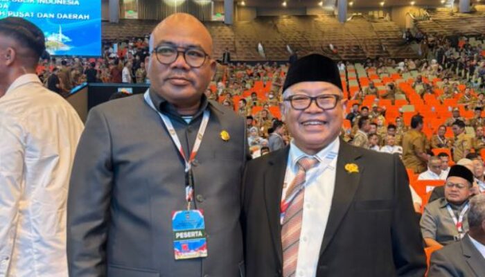 Ketua DPRD Sulteng Hadiri Rakornas Bersama Presiden RI, Perkuat Komitmen Pembangunan Indonesia Emas 2045