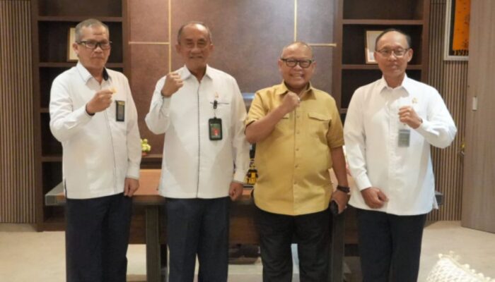 ​Pererat Sinergi, Ketua DPRD Sulteng Terima Kunjungan Ketua Pengadilan Tinggi yang Baru