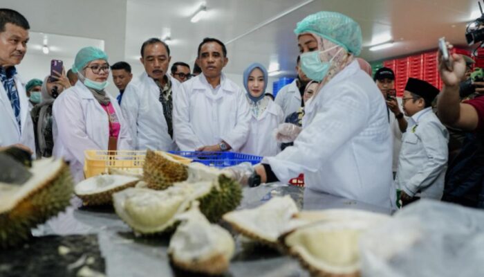 Gubernur Anwar Hafid Resmikan Packing House Durian di Parimo, Perkuat Ekspor dan Serapan Tenaga Kerja