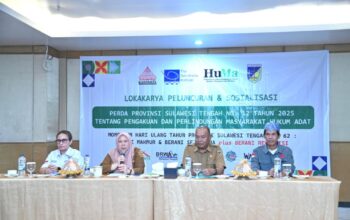 Pemprov Sulteng Komitmen Lindungi Masyarakat Hukum Adat