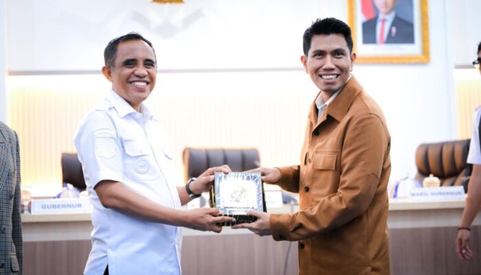 Terima Kunjungan Komisi II DPR RI, Gubernur Sulteng Paparkan Soal Reforma Agraria