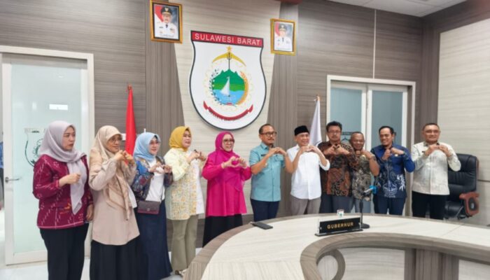 Komisi IV DPRD Sulteng Temui Gubernur Sulbar, Perkuat Tata Kelola Pemerintahan dan Program Sosial