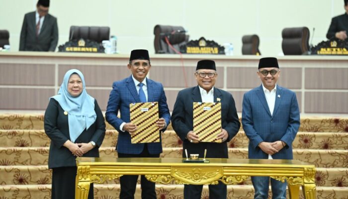 DPRD dan Pemprov Sulteng Sepakati Perubahan KUA – PPAS 2026 